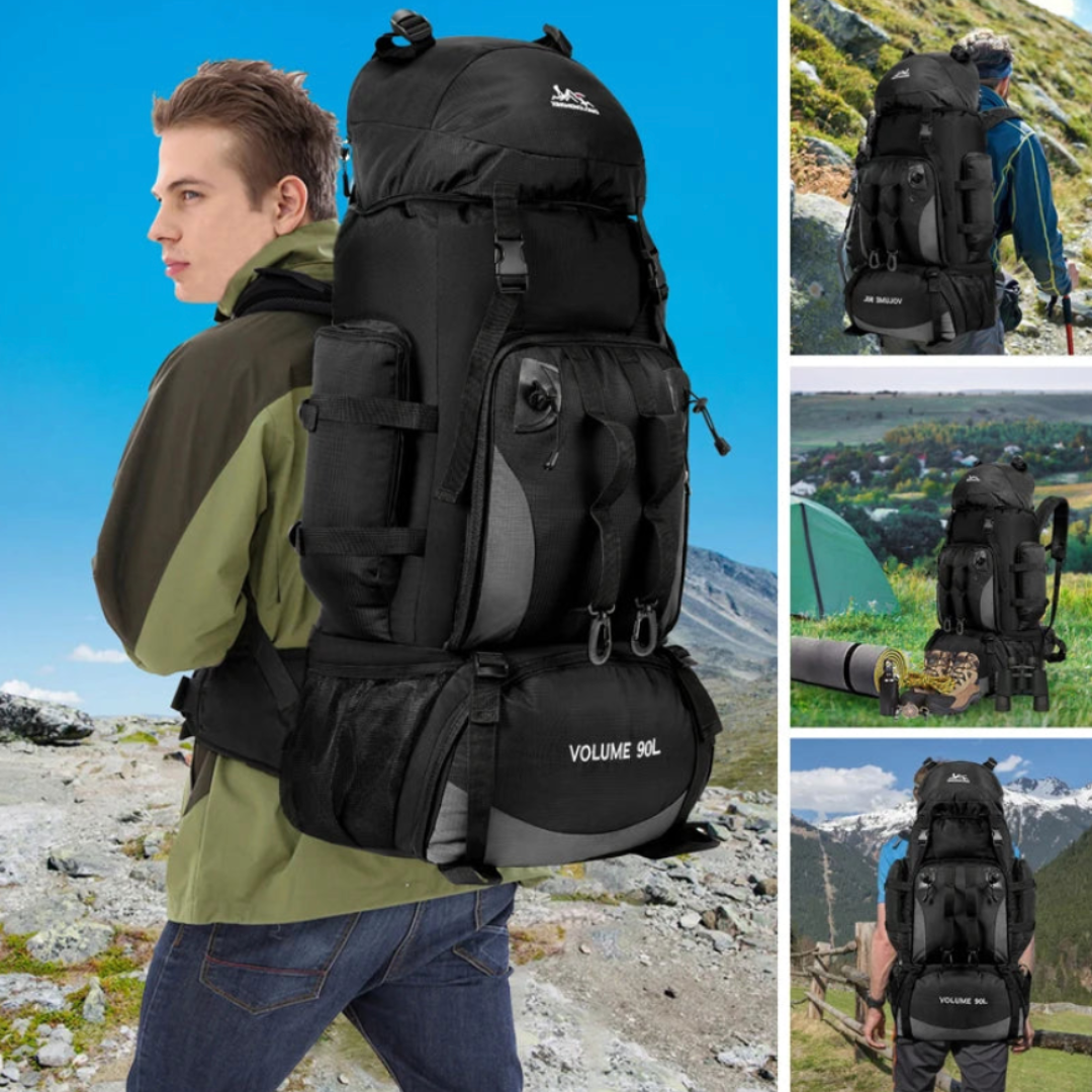 Mochila de trekking y camping impermeable 90 L | Havresacs