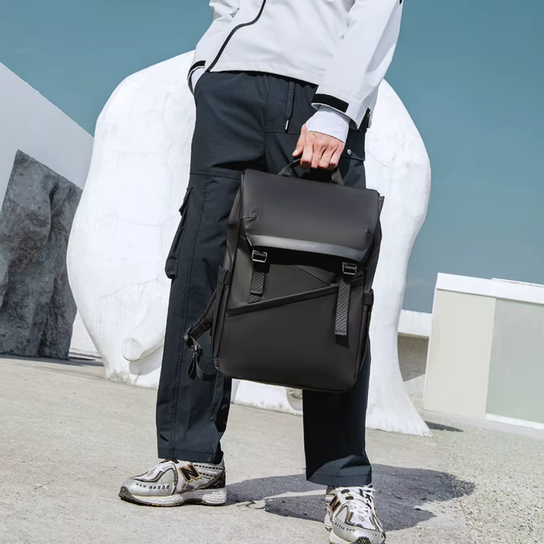 Mochila conectada impermeable y urbana, portátil 15 pulgadas