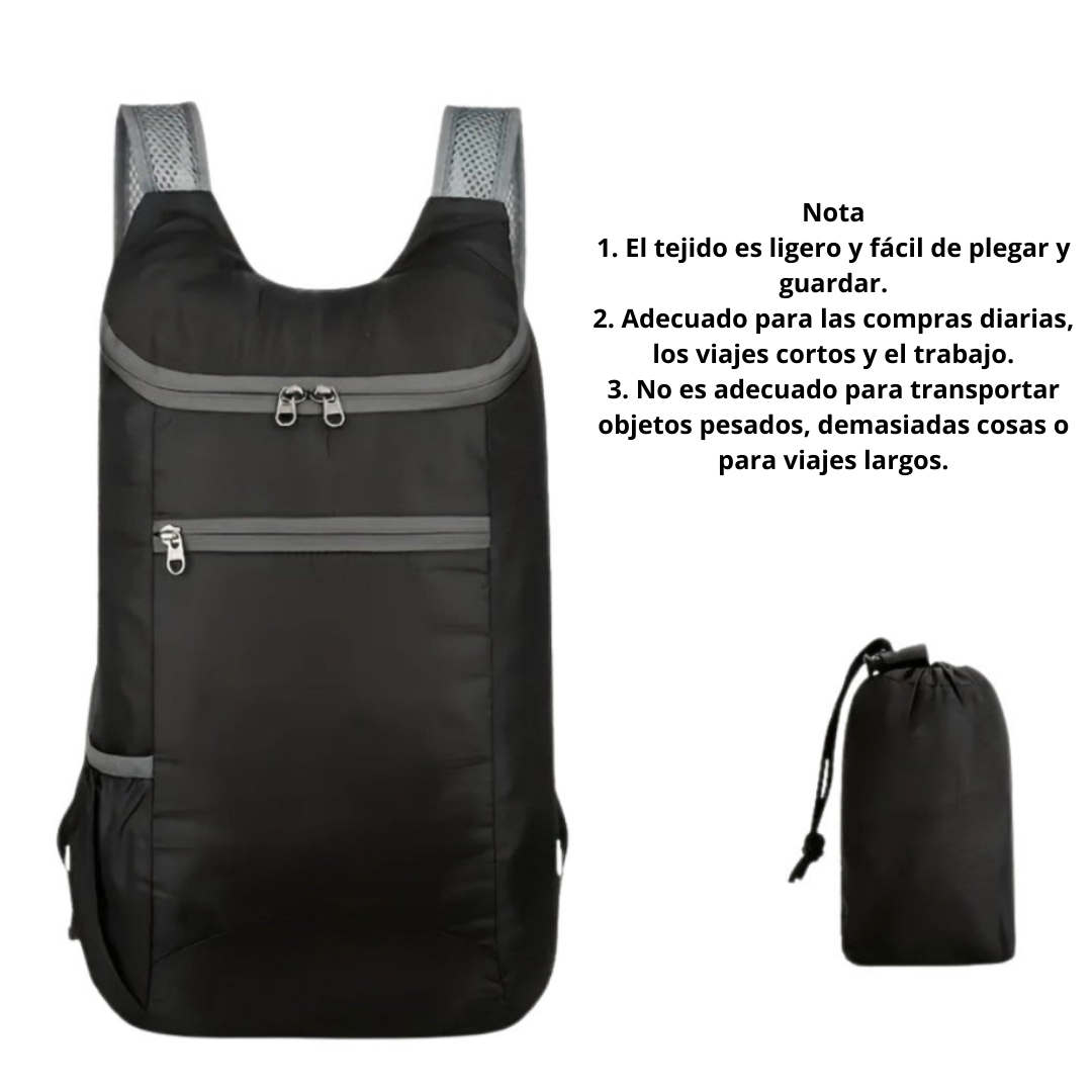 Mochila femenina plegable ultraligera de 15 L – Havresacs