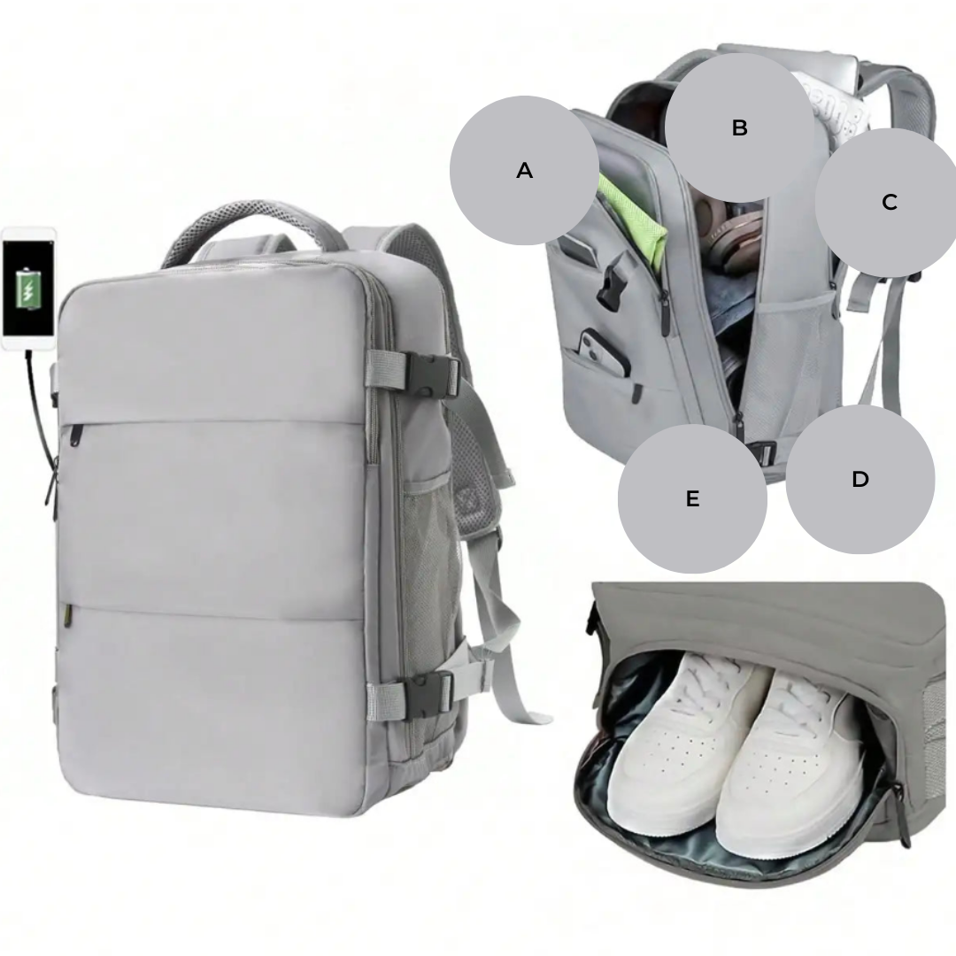 Mochila de viaje, cabina avión gran capacidad 25L – Havresacs