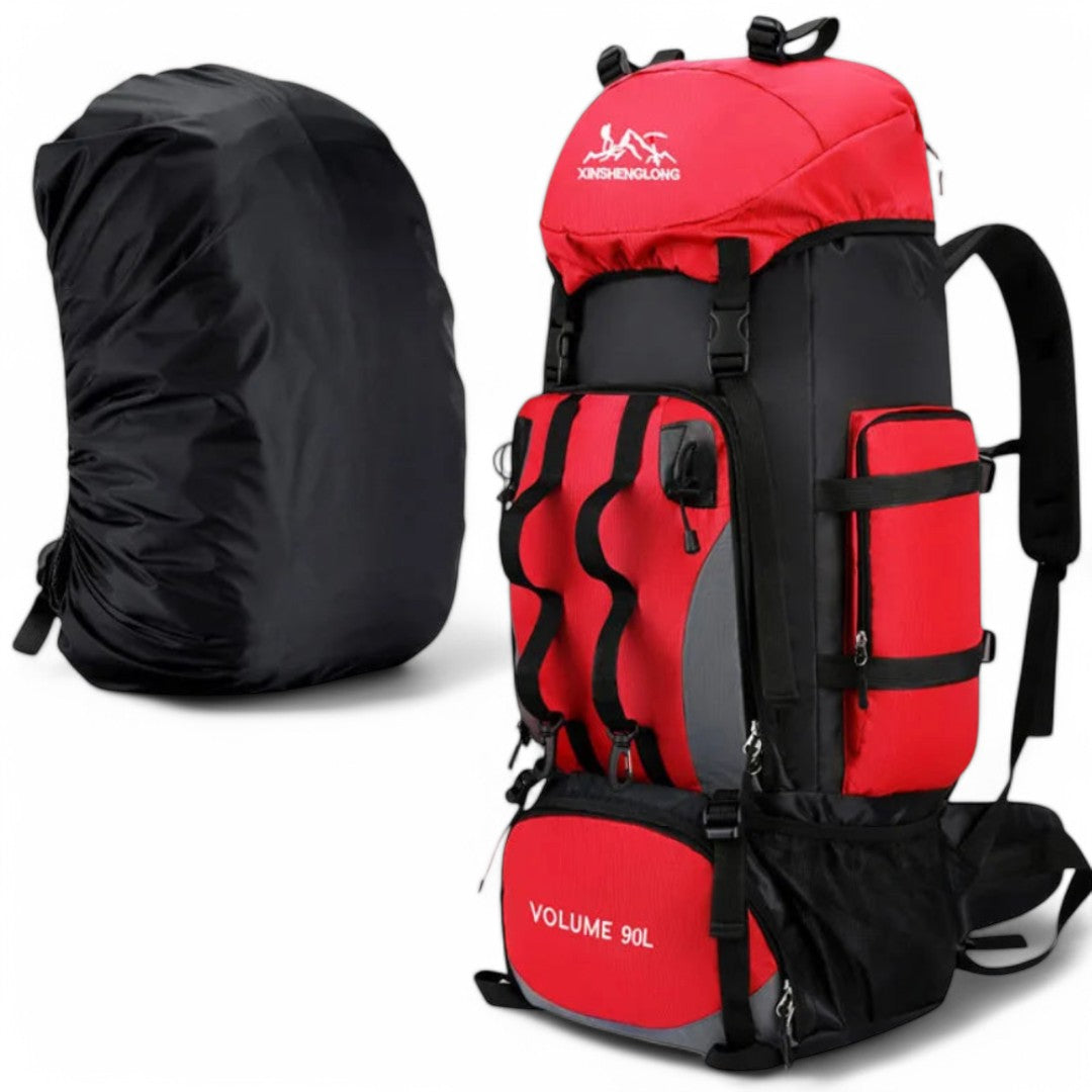Mochila de trekking y camping impermeable 90 L | Havresacs