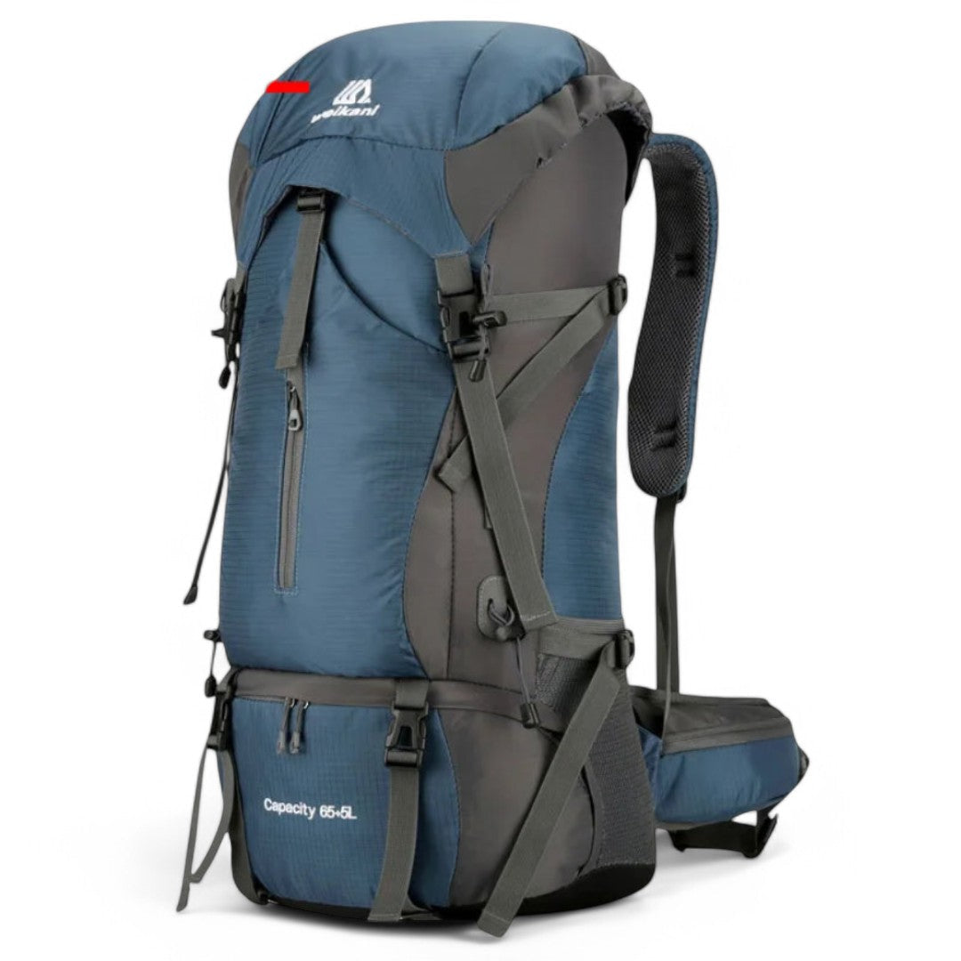 Mochila impermeable de 65L para aventureros y senderismo | Havresacs