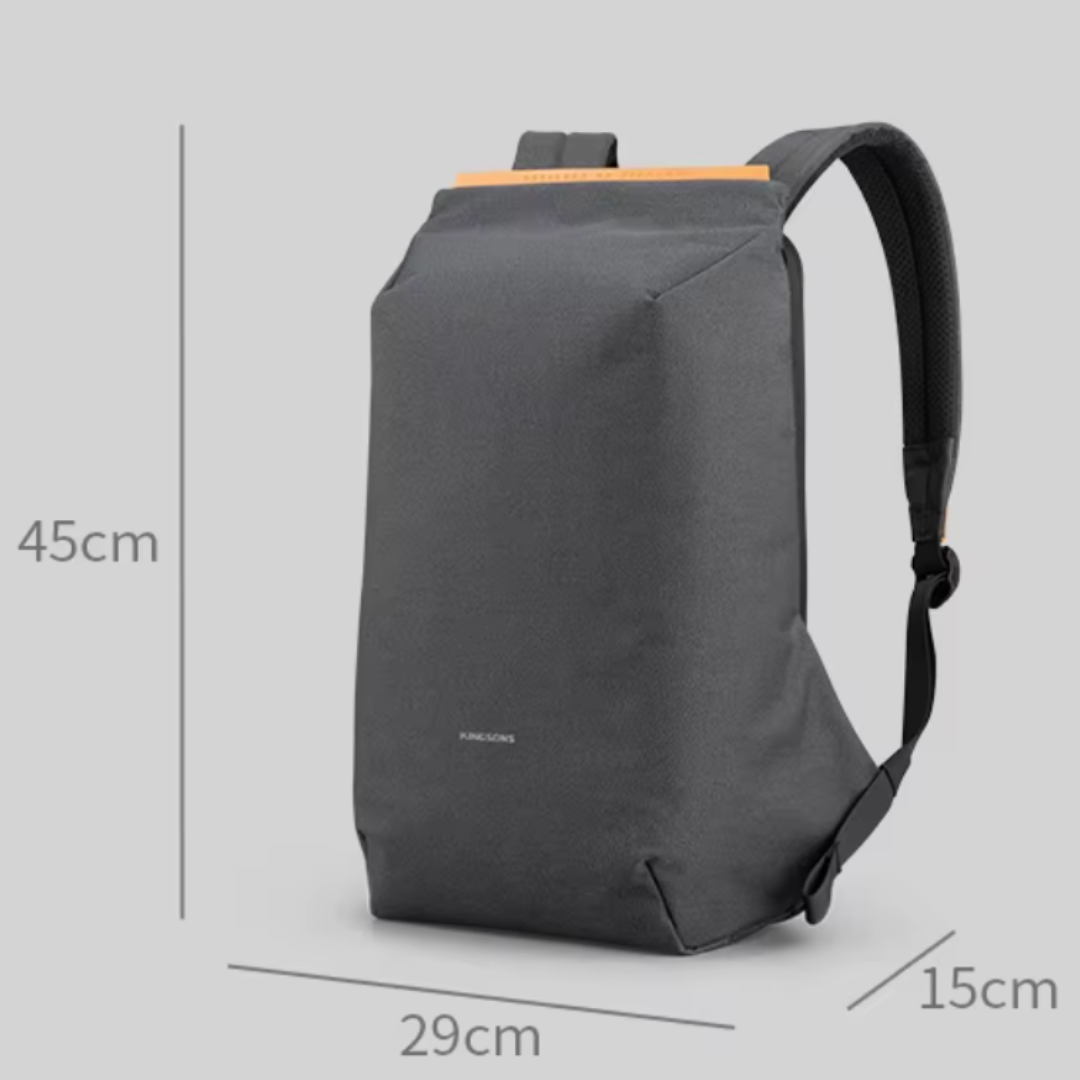 Mochila antirrobo e impermeable con bolsillo para portátil 15,6"