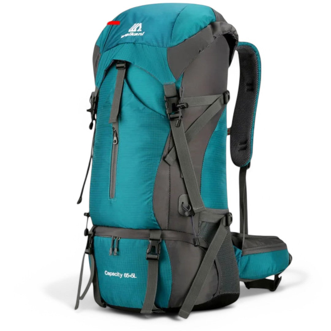 Mochila impermeable de 65L para aventureros y senderismo | Havresacs