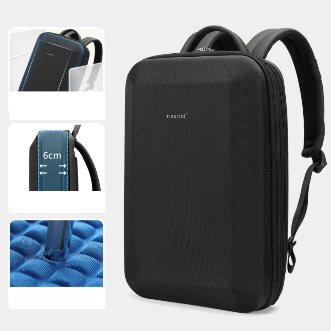 Mochila negra de 20 litros segura, hombre y mujer  – Havresacs