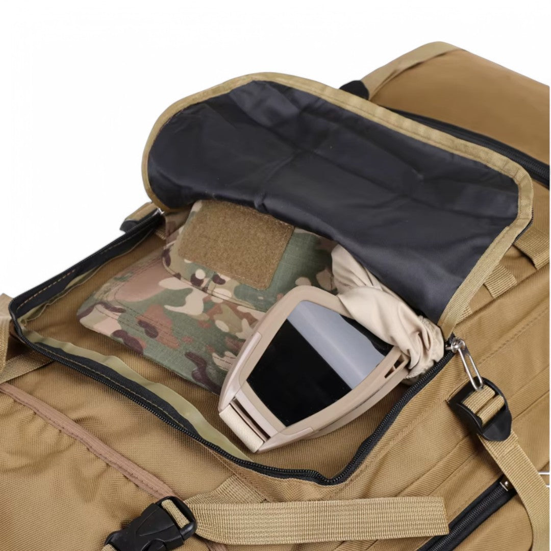 Mochila militar de camuflaje 75L, gran capacidad – Havresacs
