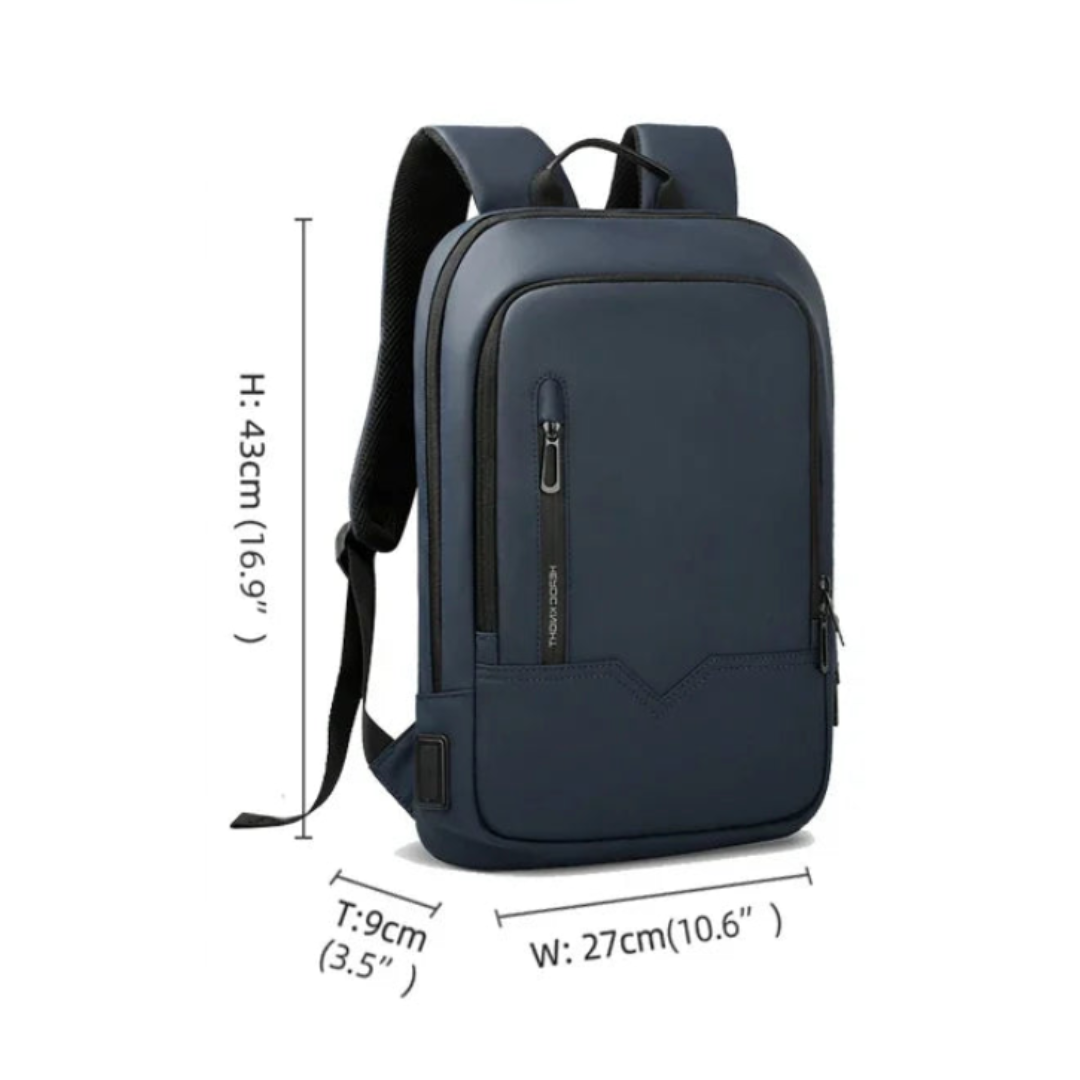 Mochila de viaje ultraligera con puerto USB – para portátil 15,6”