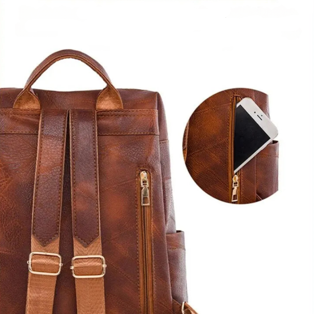 Mochila mujer de ciudad 17L, estilo retro y elegante – Havresacs