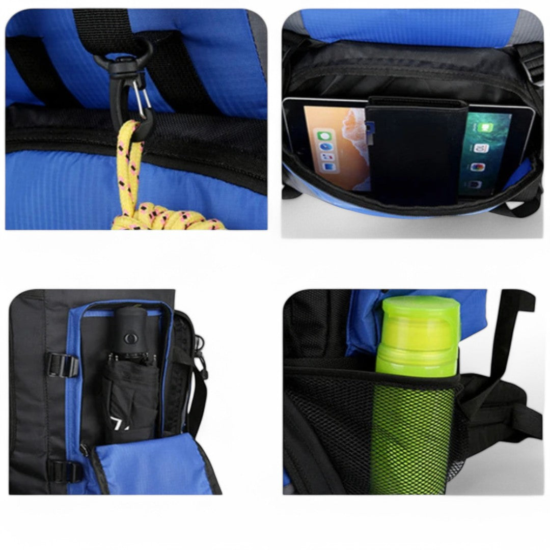 Mochila de trekking y camping impermeable 90 L | Havresacs