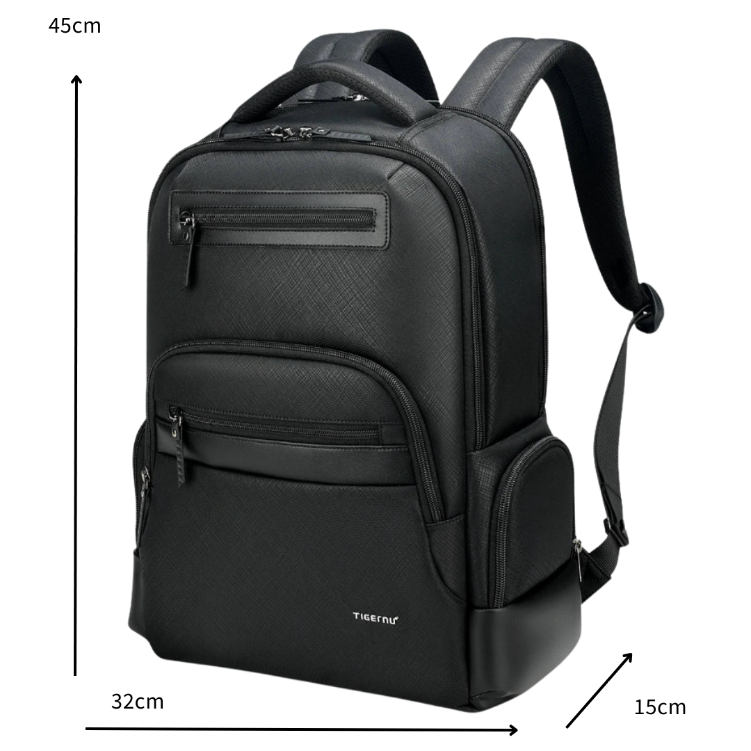 Mochila de viaje impermeable 22L – Hombre/Mujer – Portátil 15,6”