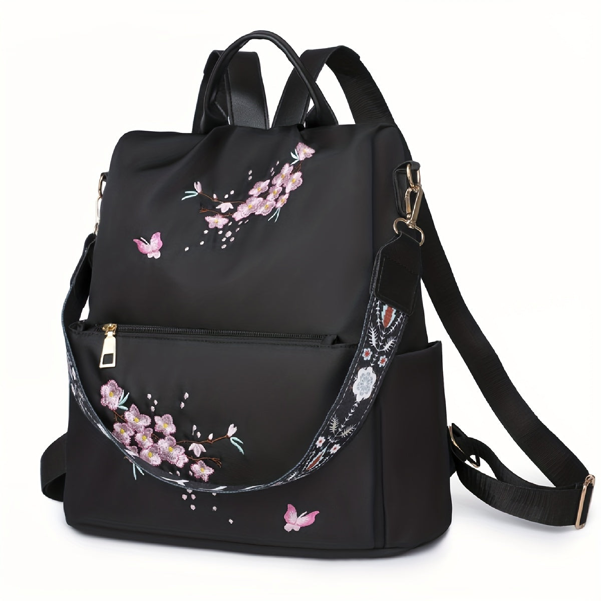 Foto de Mochila à espalda mujer Floral 2 en 1, 15L – FloralChic –...