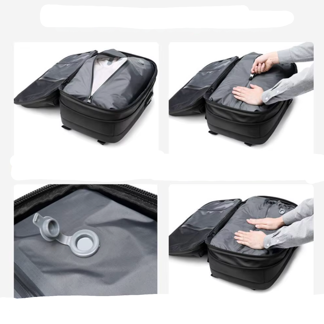 Mochila de compresión para cabina de avión, Compartimento  PC de 17"