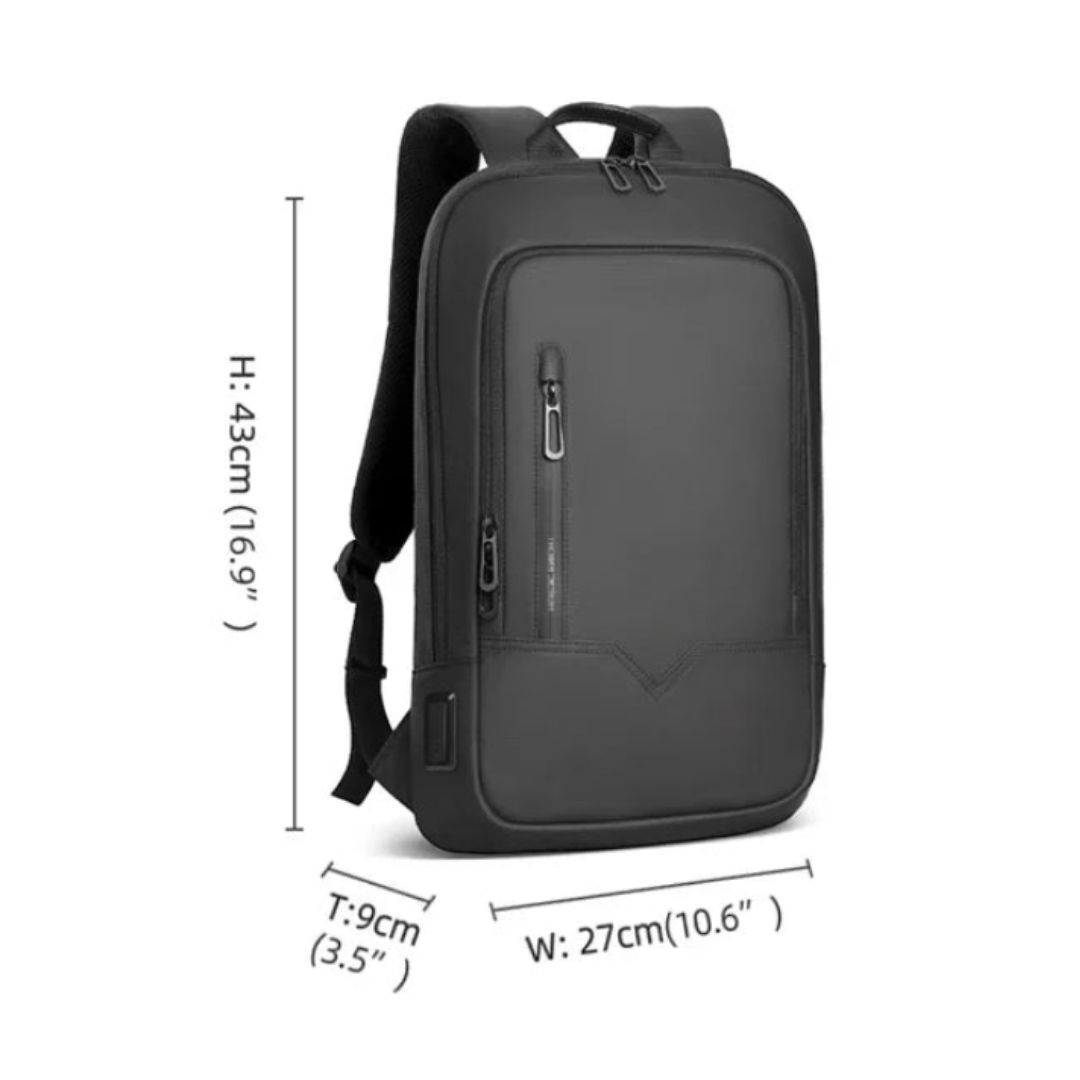 Mochila de viaje ultraligera con puerto USB – para portátil 15,6”