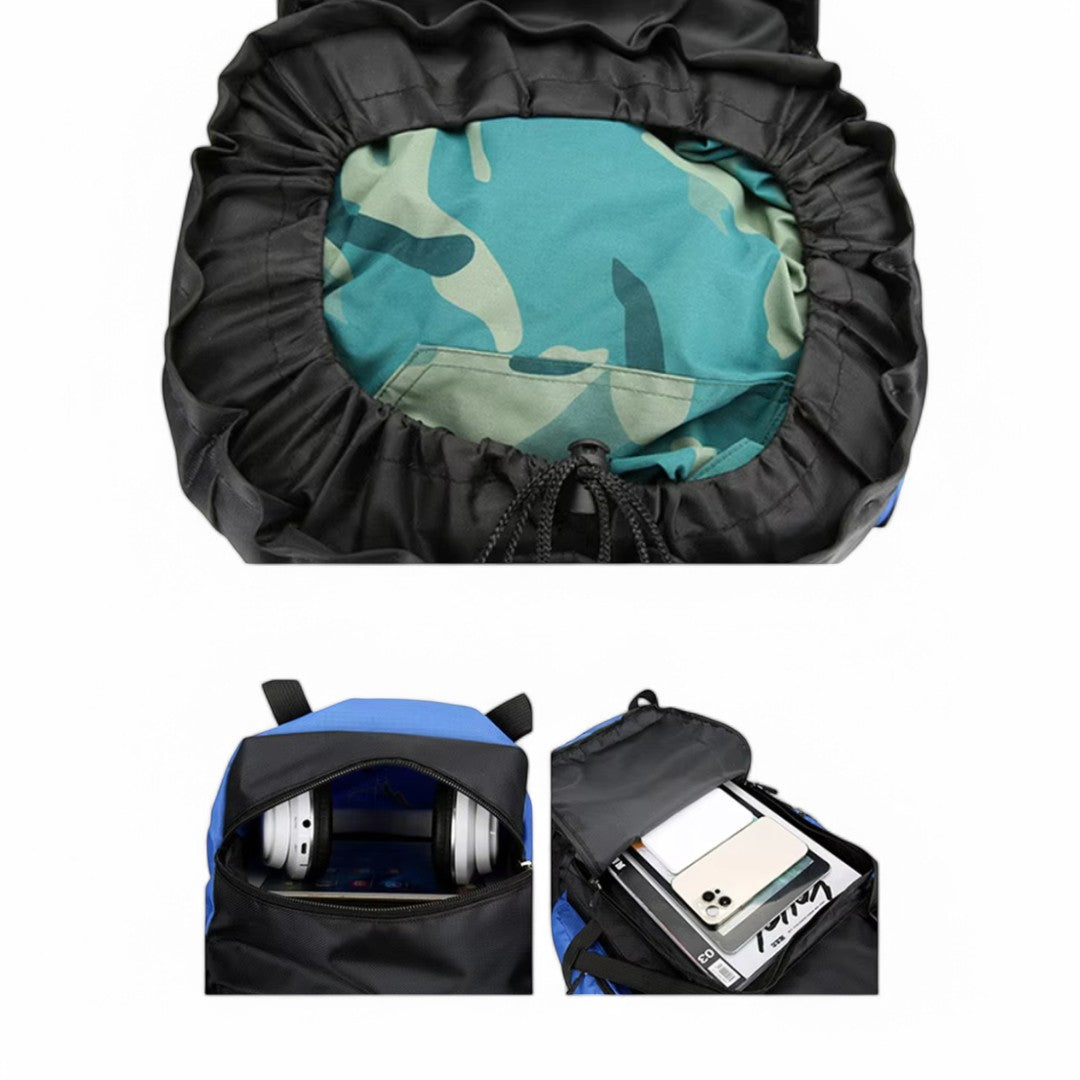Mochila de trekking y camping impermeable 90 L | Havresacs