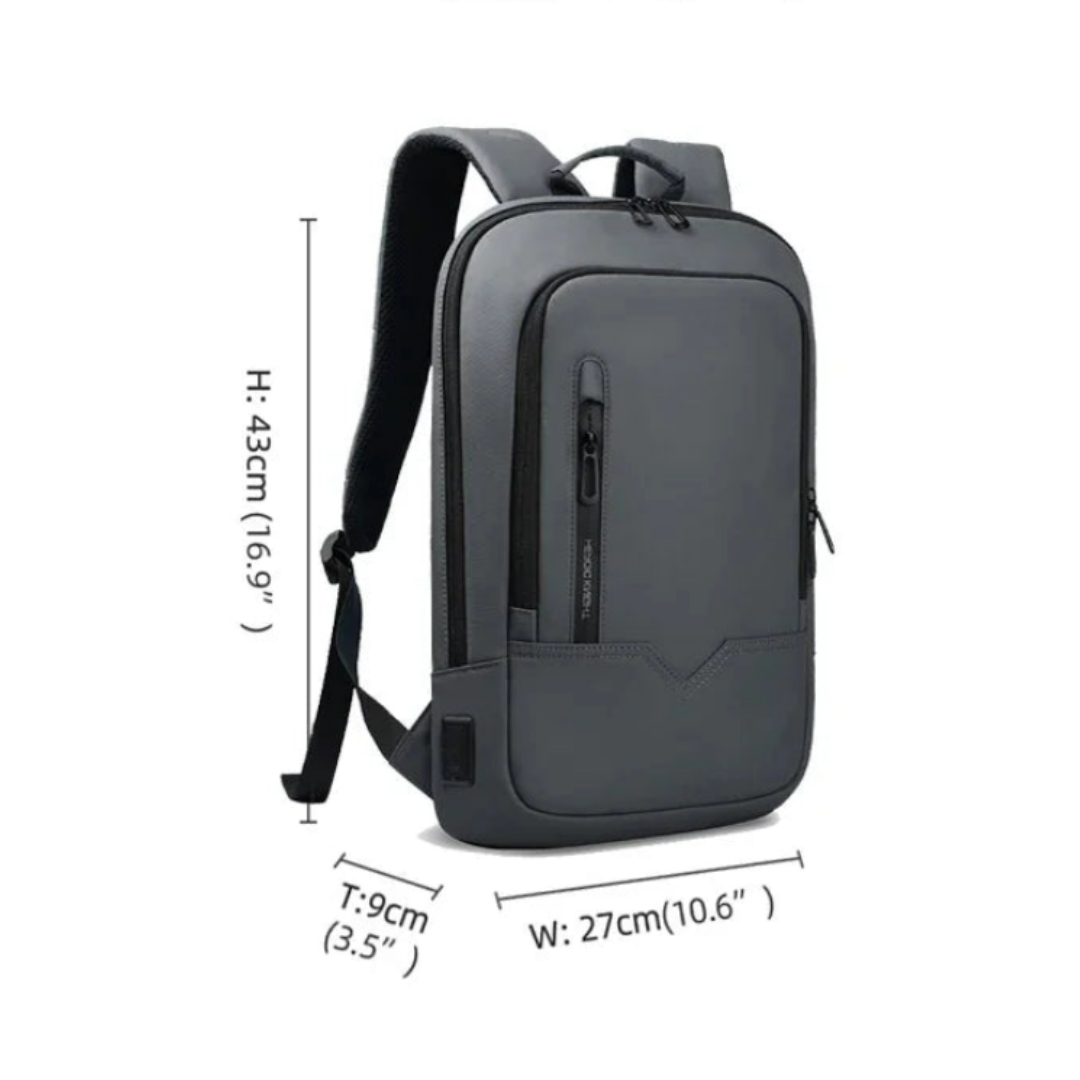 Mochila de viaje ultraligera con puerto USB – para portátil 15,6”