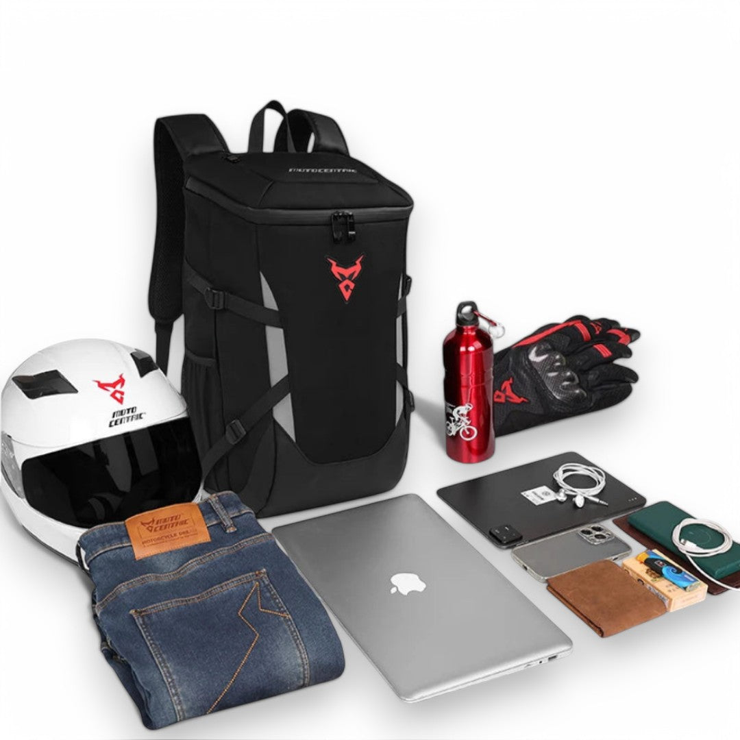 Mochila moto impermeable extensible 24L a 28L | Havresacs