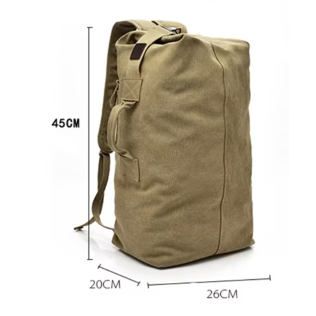 Mochila de lona para hombre, gran capacidad – Havresacs