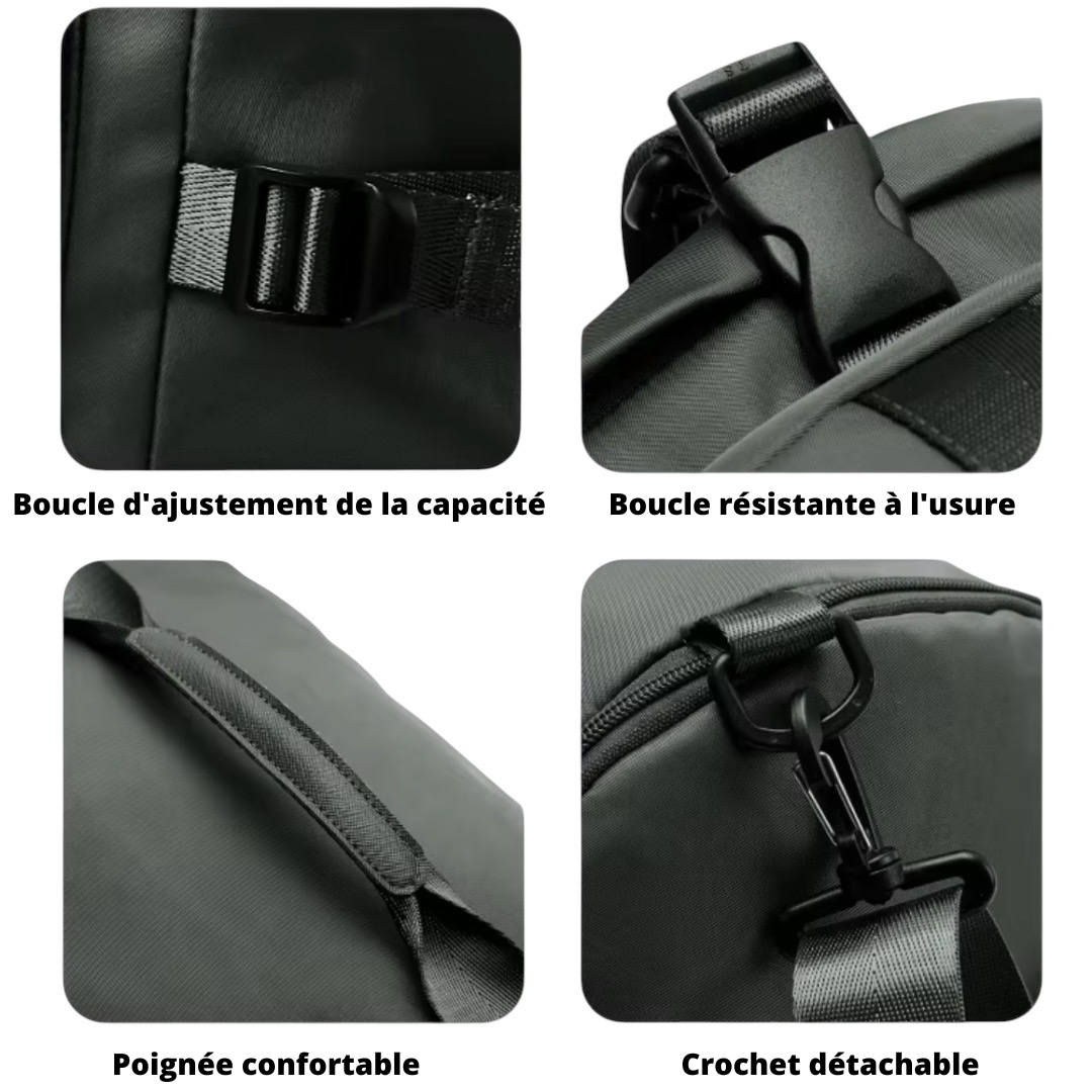 Mochila de viaje para hombre y mujer, ideal como equipaje de cabina