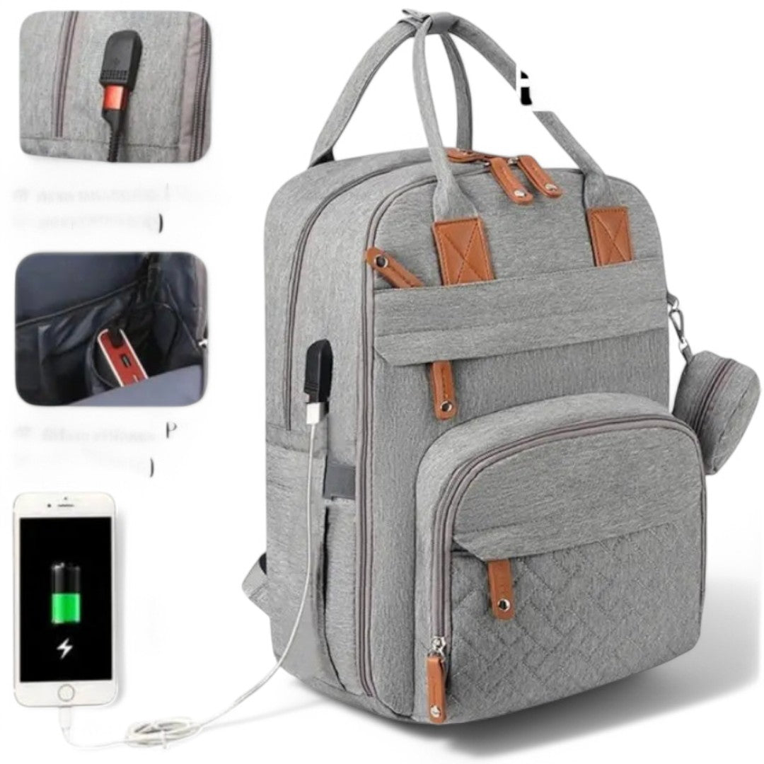 Mochila cambiador ideal para viajes 19L GrandEspace – Havresacs