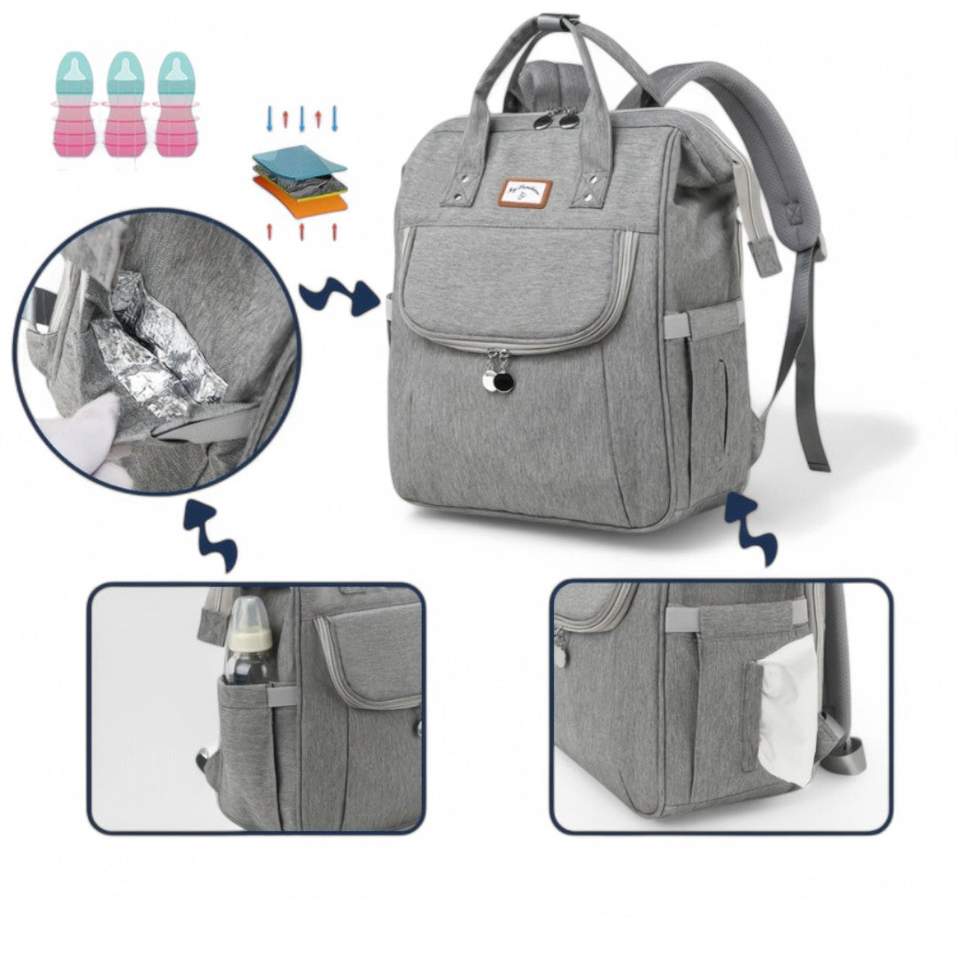 Mochila para bebé con cambiador de 20 L – Havresacs