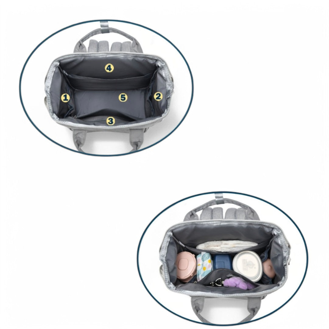 Mochila para bebé con cambiador de 20 L – Havresacs