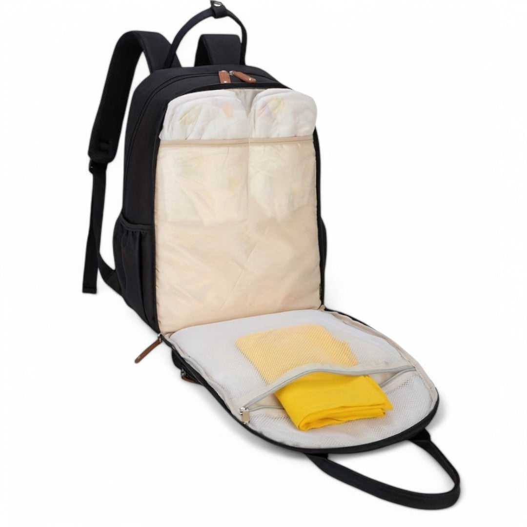 Mochila de pañales negra de 20 L – Havresacs