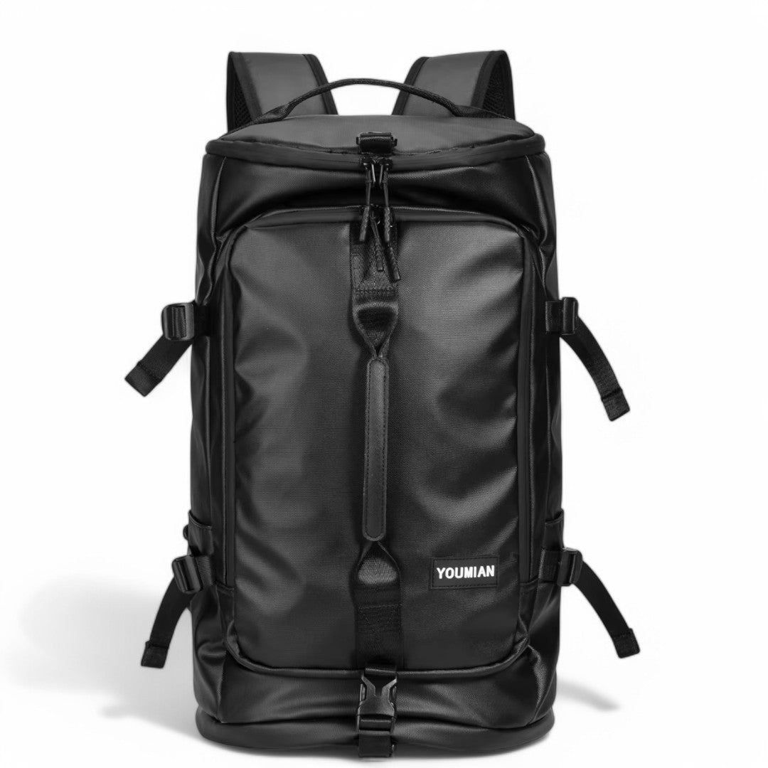 Mochila negra gran capacidad, impermeable de 40L - Havresacs