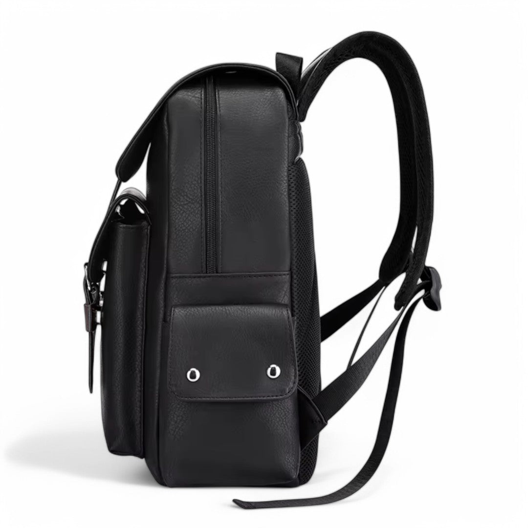 Mochila hombre casual en cuero sintético de 20L – Havresacs