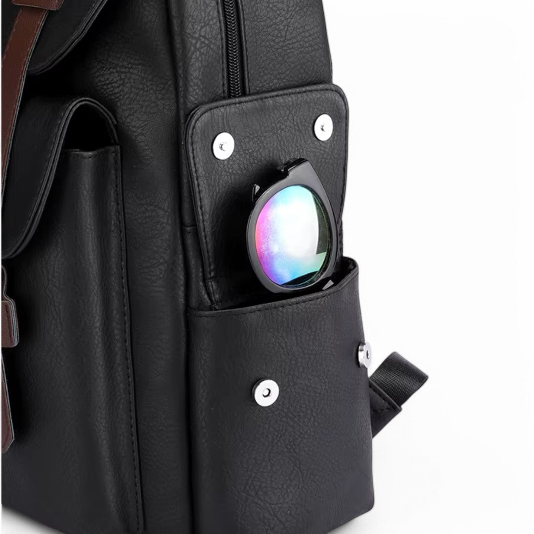 Mochila hombre casual en cuero sintético de 20L – Havresacs