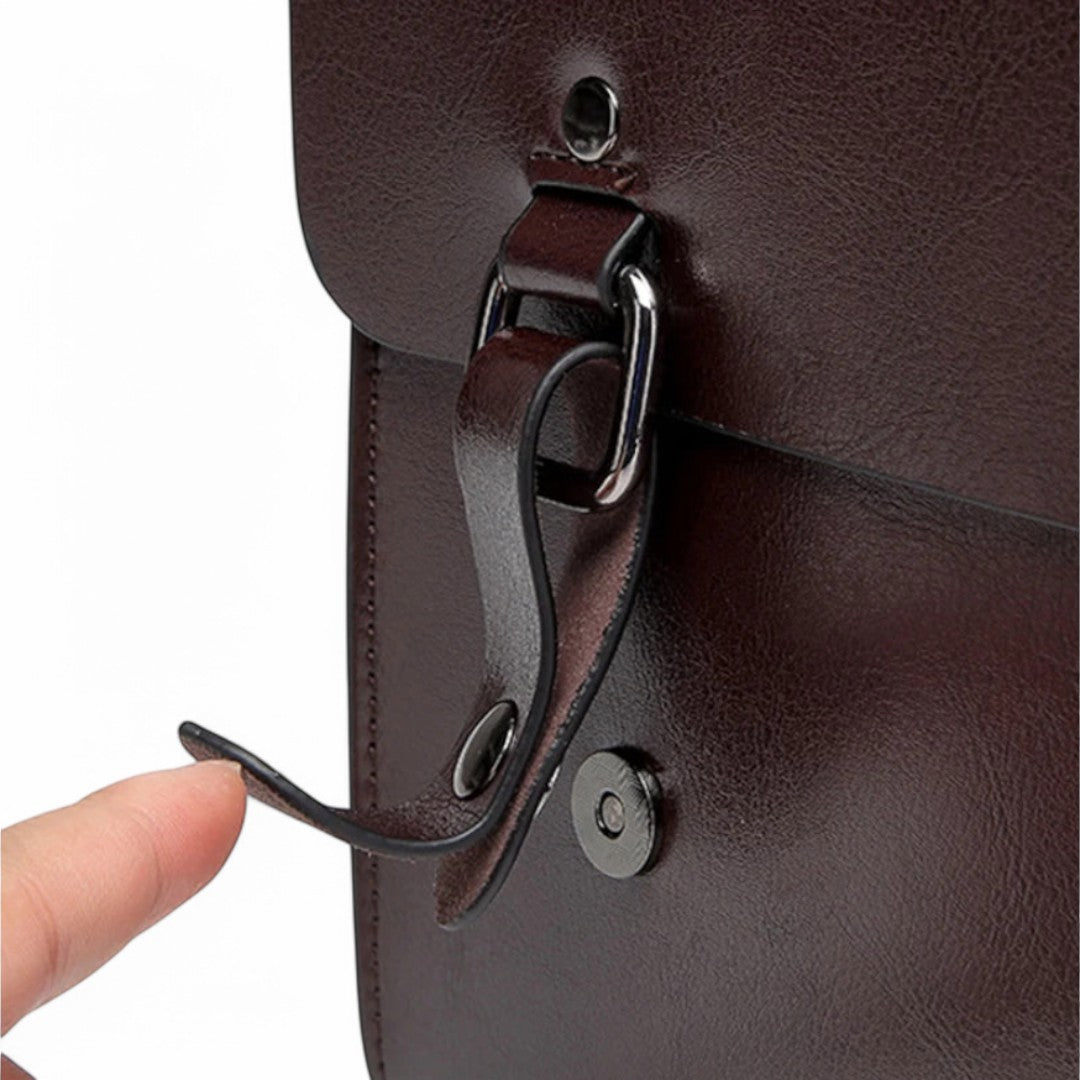 Mochila mujer de cuero 10L elegante y vintage – Havresacs