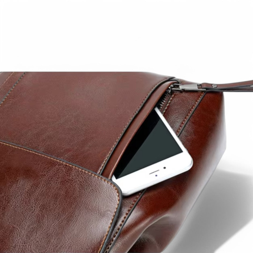 Mochila mujer de cuero 10L, elegante y ligera – Havresacs