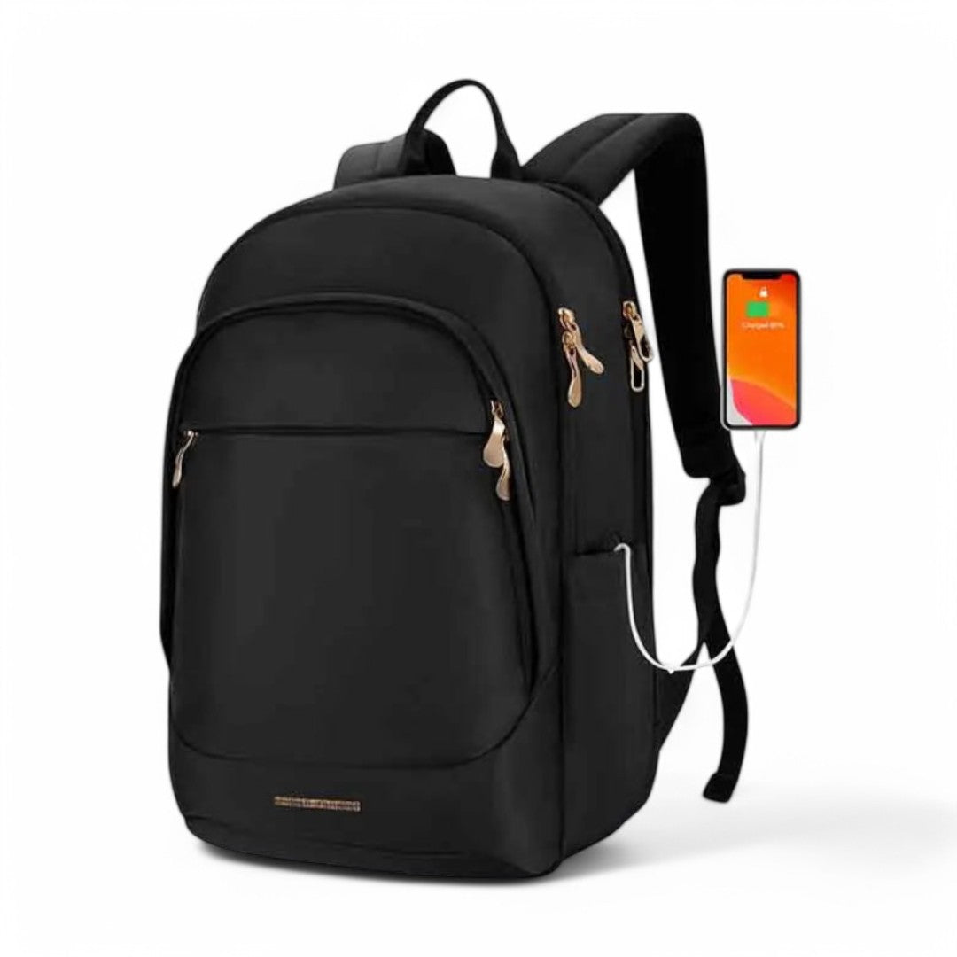 Mochila mujer de viaje 20L antirrobo con USB – Havresacs