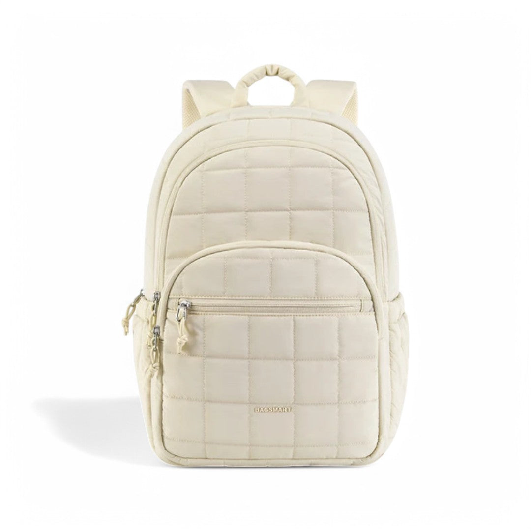 Mochila mujer viaje impermeable 28L con bolsillo portátil 15,6’’