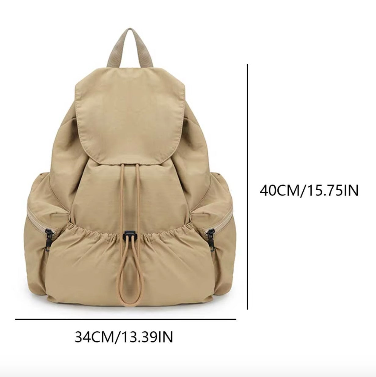 Mochila mujer elegante de nylon 23L – AdventureChic – Havresacs