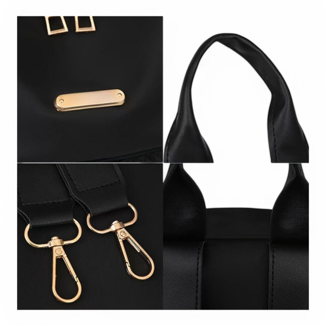 Mochila bolso 2 en 1 bordada de 12 litros, ligera – Havresacs