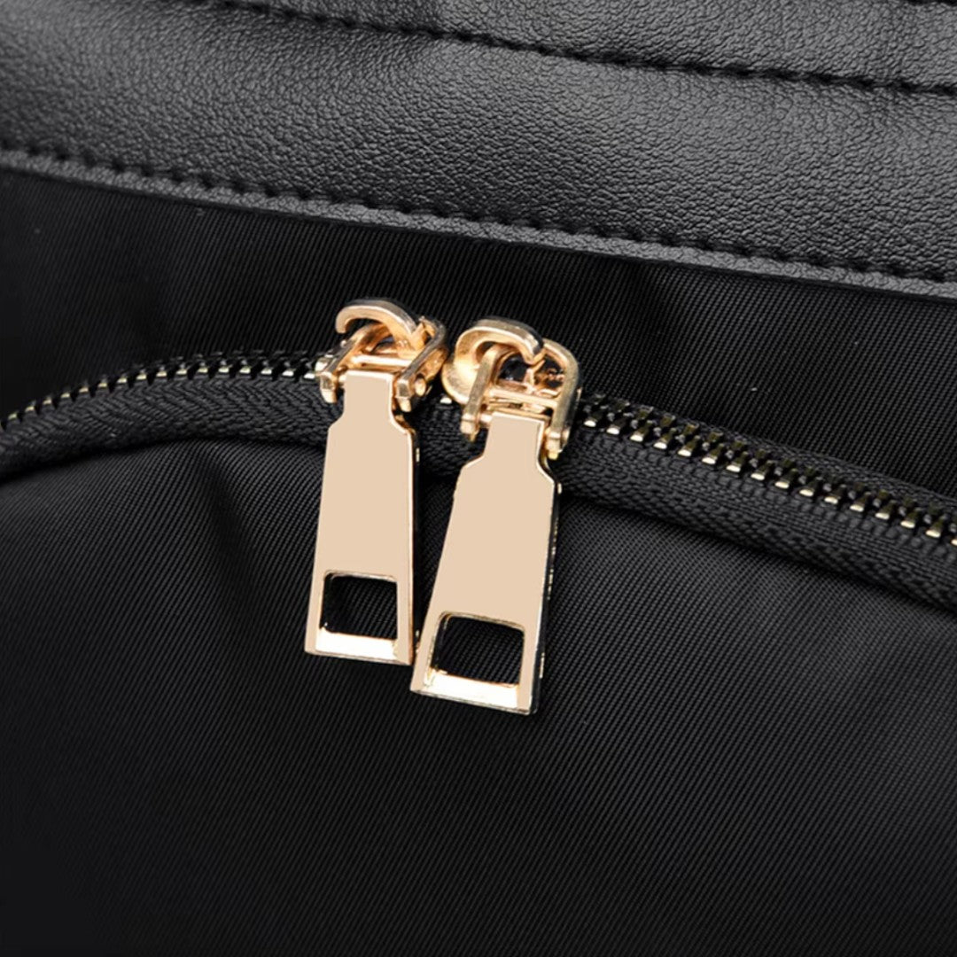 Mochila bolso 2 en 1 negra de 15 litros | Havresacs elegante