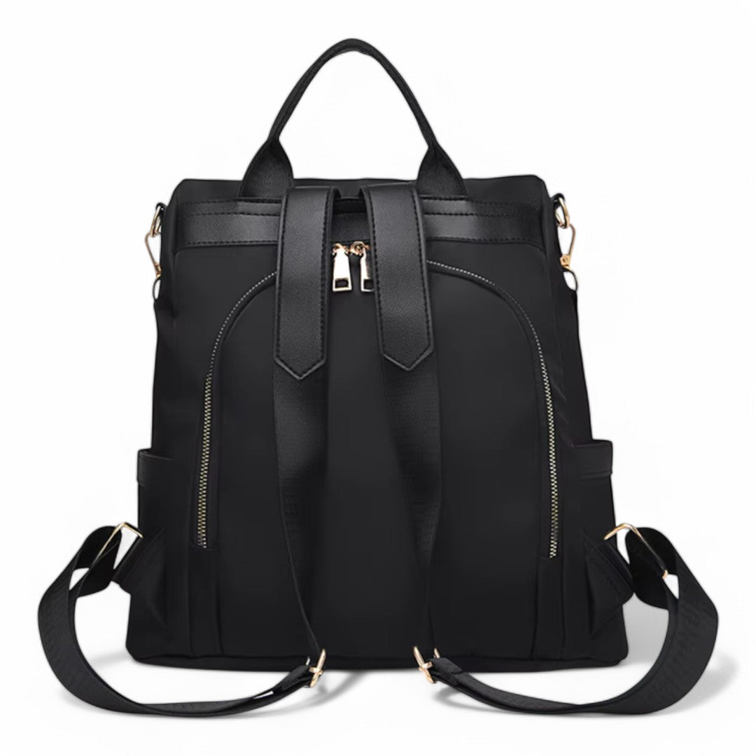 Mochila bolso 2 en 1 negra de 15 litros | Havresacs elegante