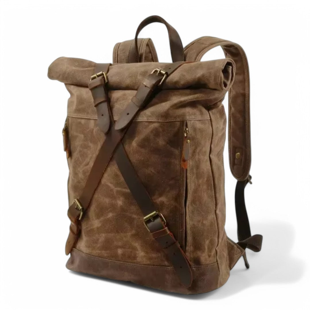 Mochila antirrobo impermeable 18L con bolsillo para portátil 15"