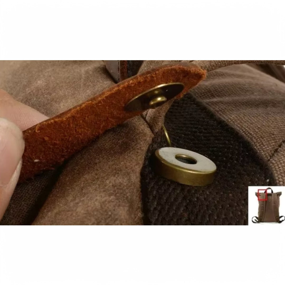 Mochila antirrobo impermeable 18L con bolsillo para portátil 15"