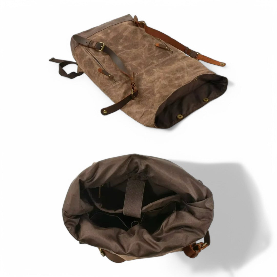 Mochila antirrobo impermeable 18L con bolsillo para portátil 15"