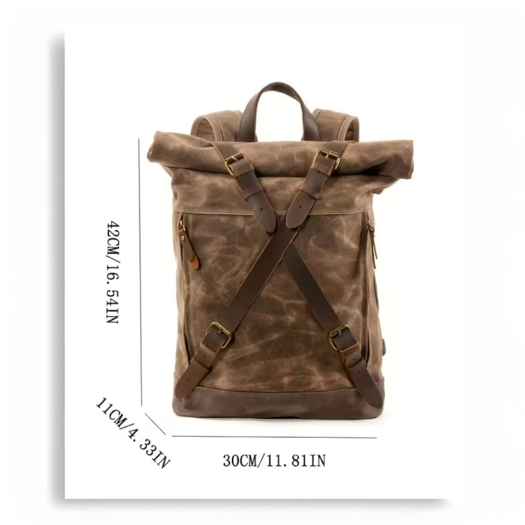 Mochila antirrobo impermeable 18L con bolsillo para portátil 15"