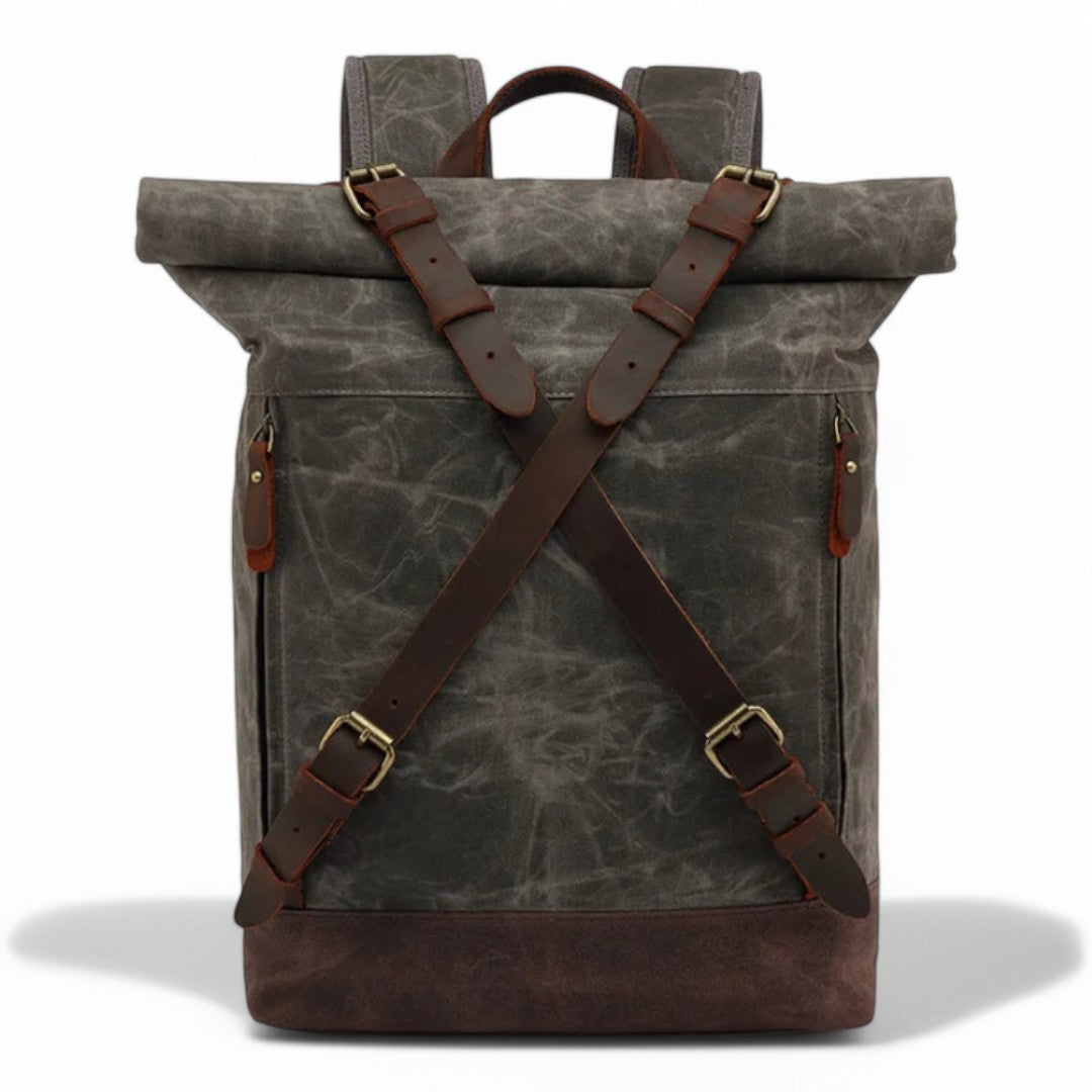 Mochila antirrobo impermeable 18L con bolsillo para portátil 15"