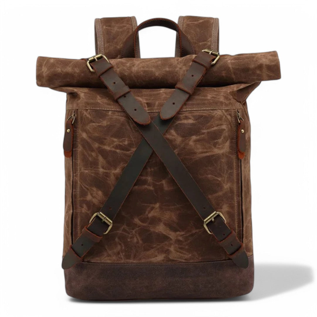 Mochila antirrobo impermeable 18L con bolsillo para portátil 15"