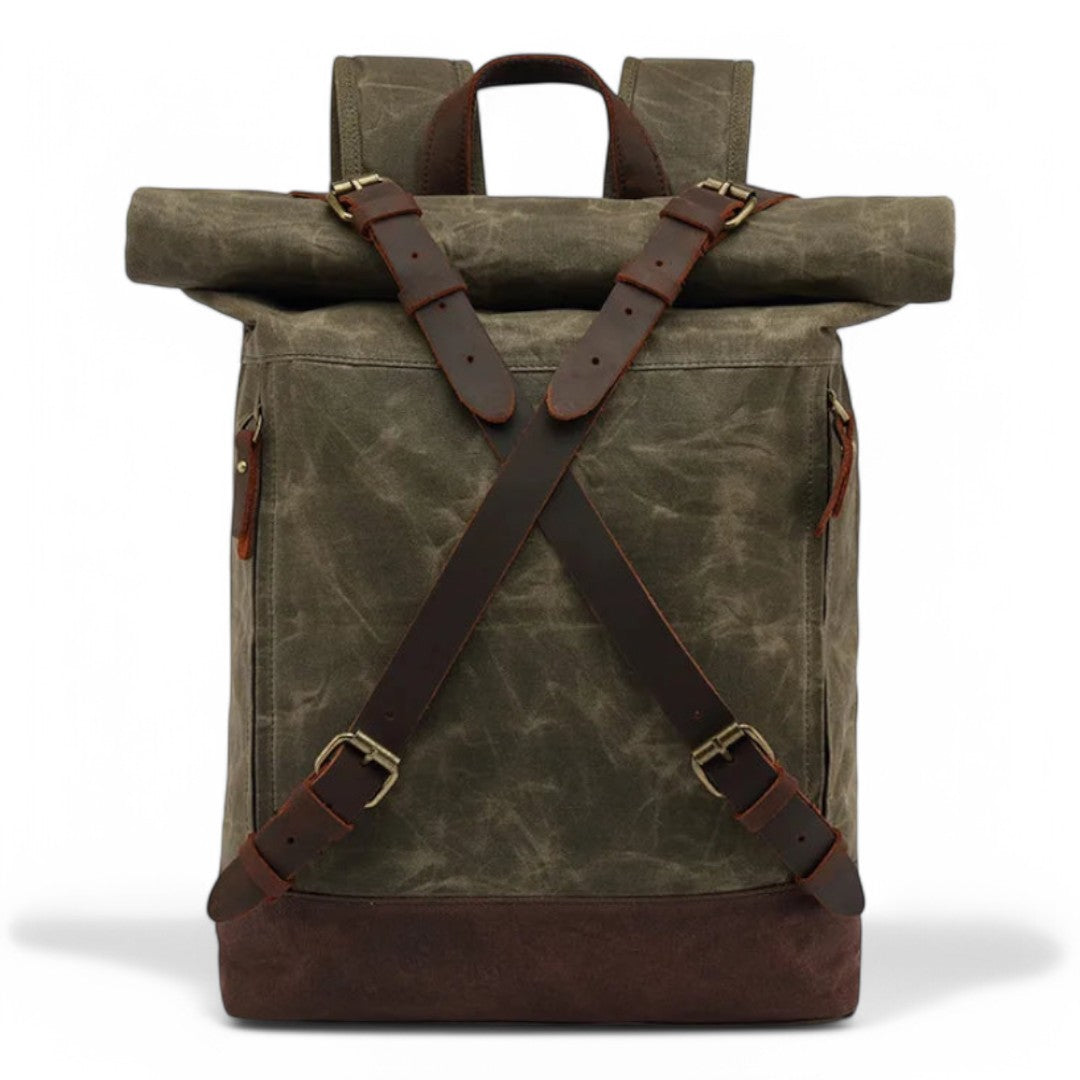 Mochila antirrobo impermeable 18L con bolsillo para portátil 15"