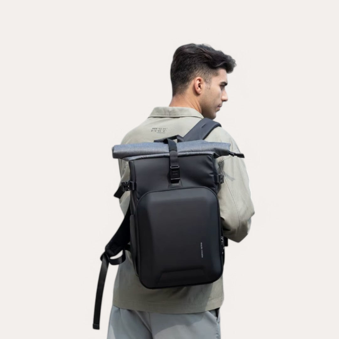 Mochila antirrobo impermeable 20-30L con bolsillo para portátil 15"