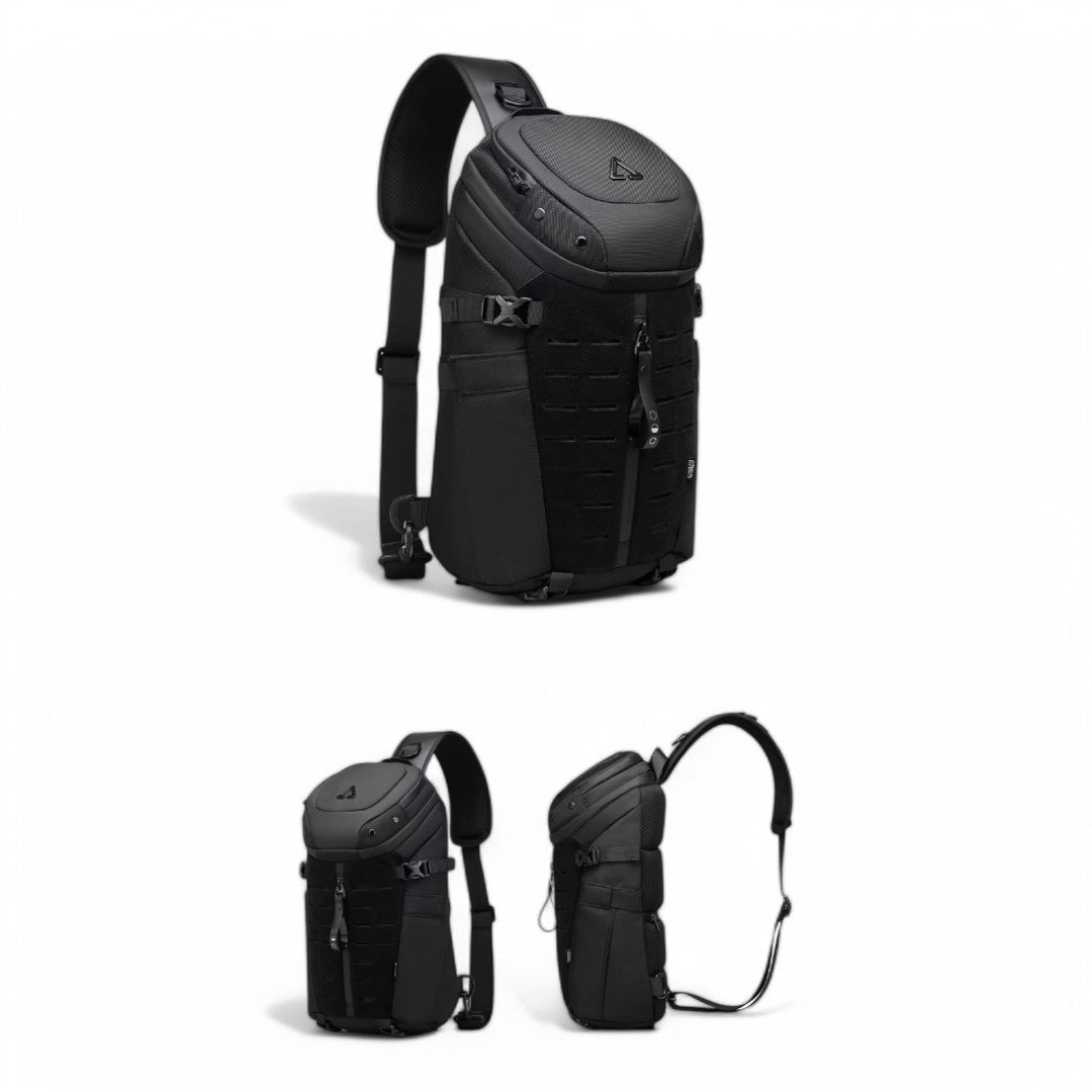 Mochila bandolera impermeable antirrobo con USB – Havresacs
