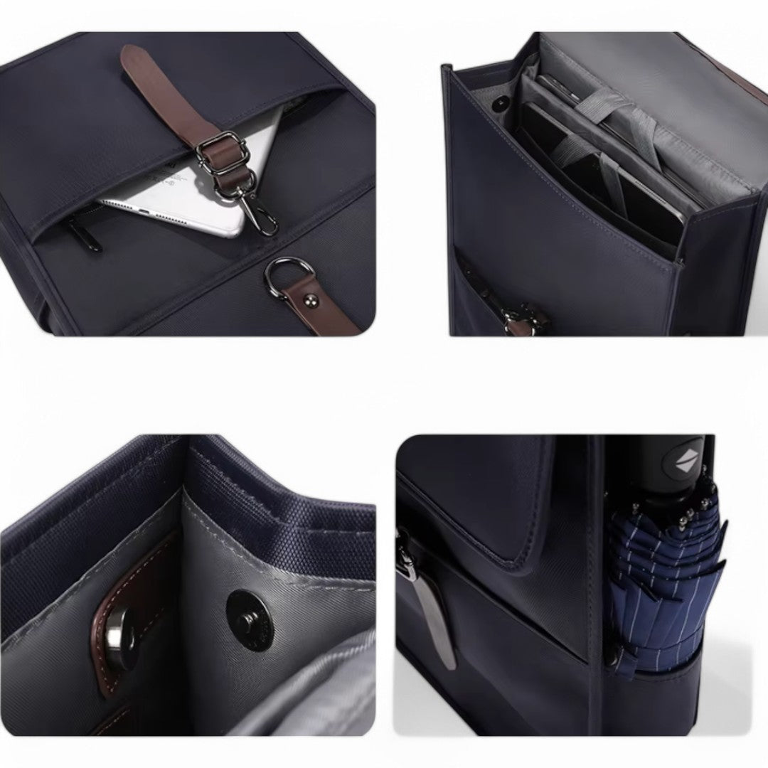 Mochila impermeable de viaje con bolsillo para portátil 15"