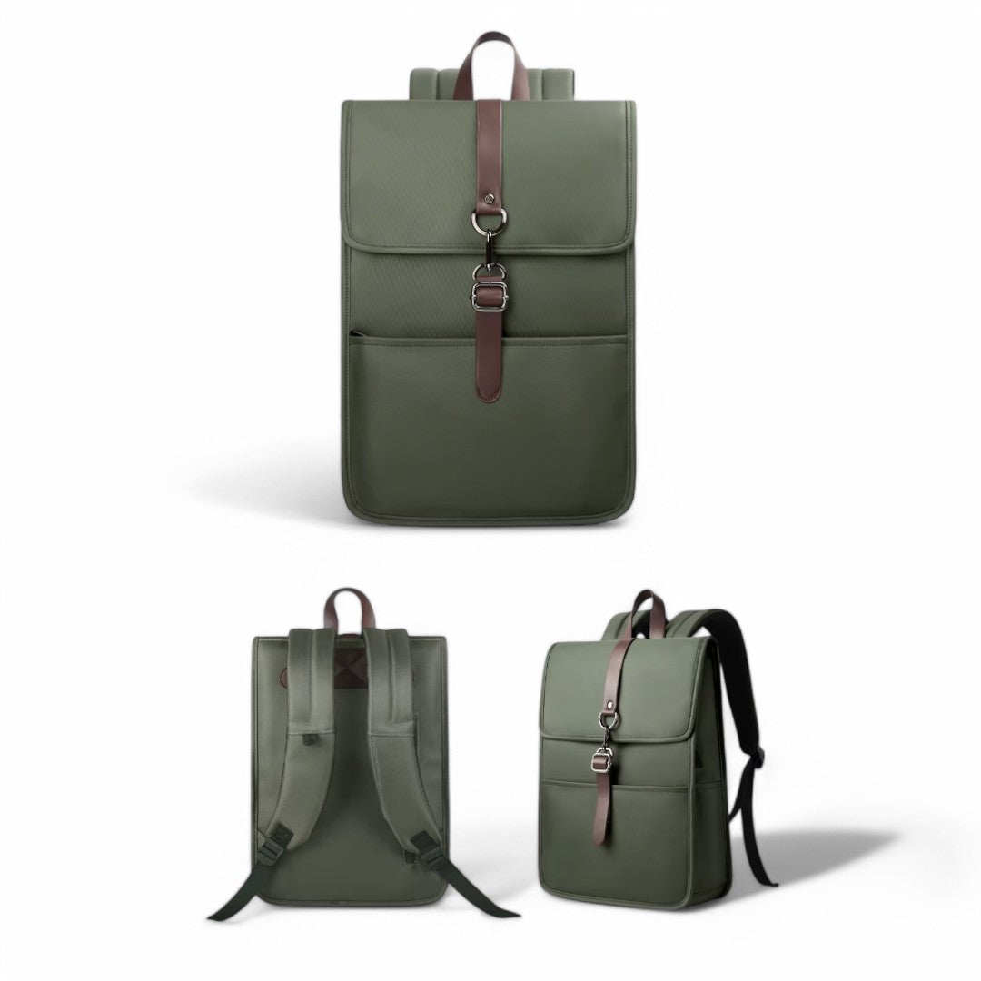 Mochila impermeable de viaje con bolsillo para portátil 15"