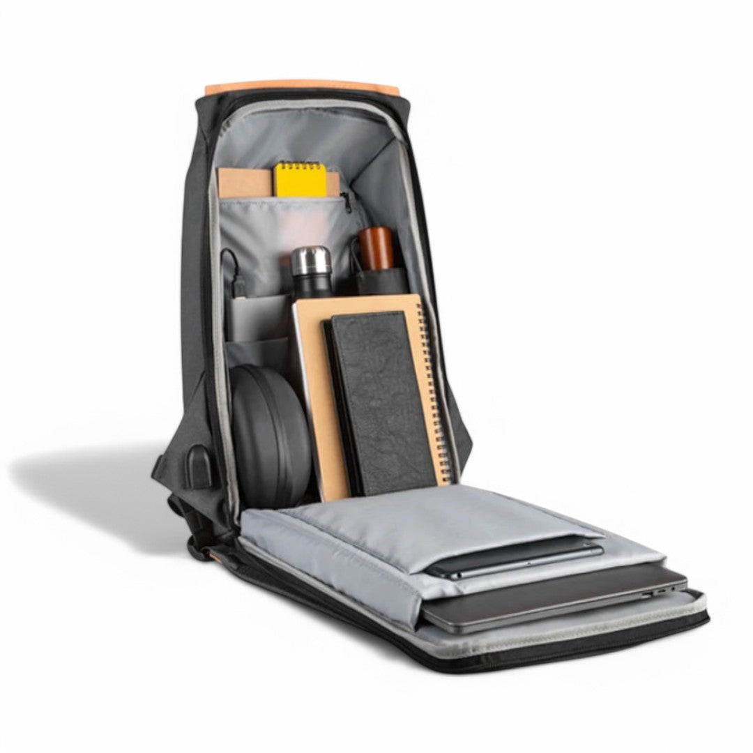 Mochila antirrobo e impermeable con bolsillo para portátil 15,6"