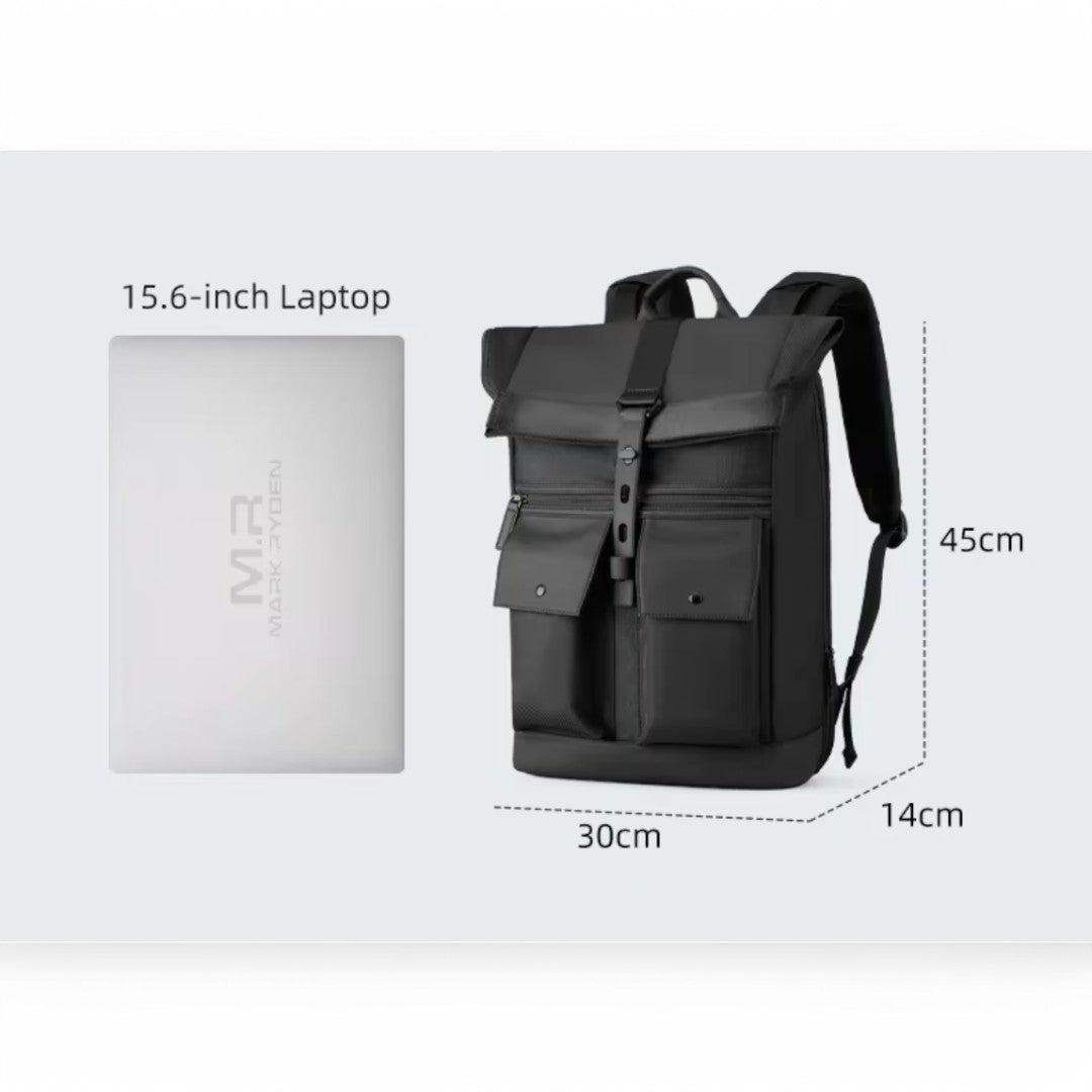 Mochila para hombre negra – Antirrobo e impermeable – Havresacs